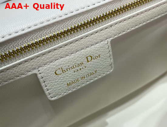 Dior Large Dior Caro Bag Ivory Soft Cannage Calfskin Replica