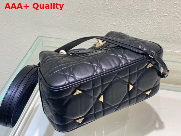 Dior Large Lady 95 22 Bag Black Cannage Calfskin Replica