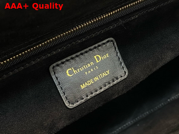 Dior Large Lady Dior Bag in Black Cannage Lambskin Replica