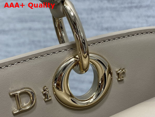Dior Large Mydior Top Handle Bag in Beige Lambskin Replica