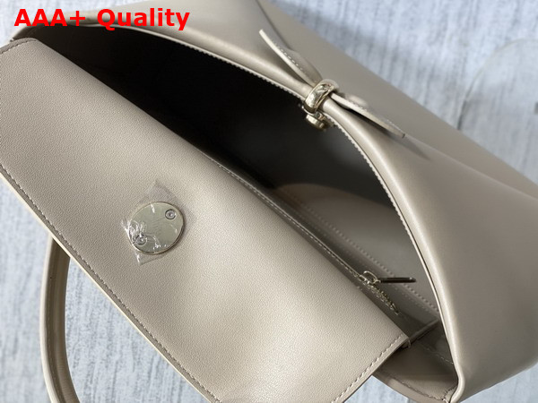 Dior Large Mydior Top Handle Bag in Beige Lambskin Replica