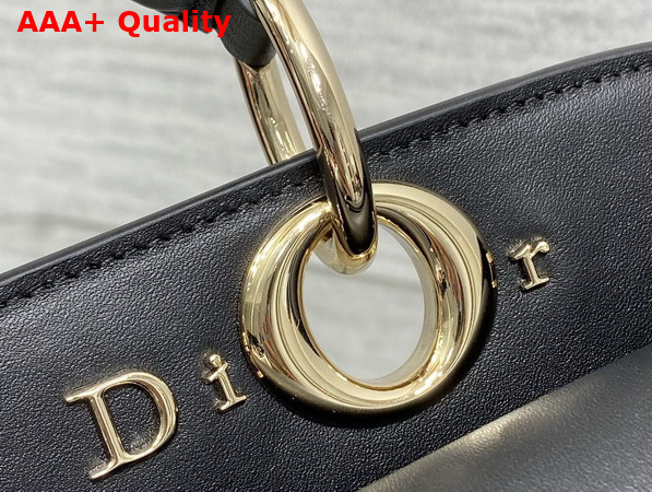 Dior Large Mydior Top Handle Bag in Black Lambskin Replica