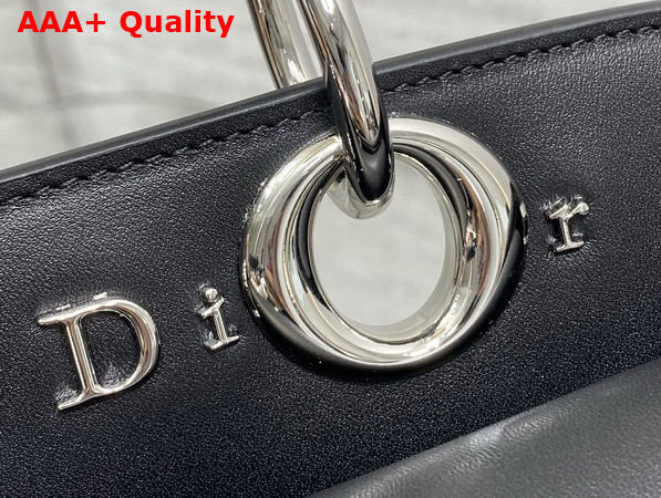 Dior Large Mydior Top Handle Bag in Black Lambskin Replica