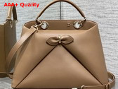 Dior Large Mydior Top Handle Bag in Camel Lambskin Replica