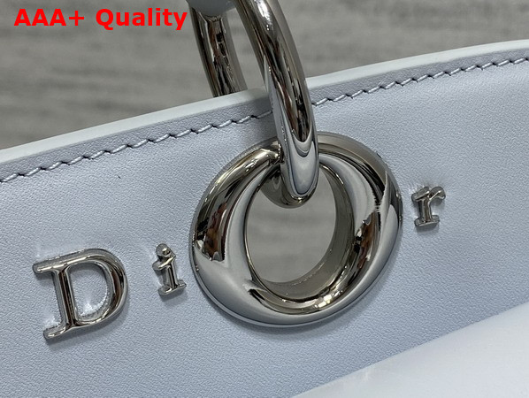 Dior Large Mydior Top Handle Bag in Ice Blue Lambskin Replica