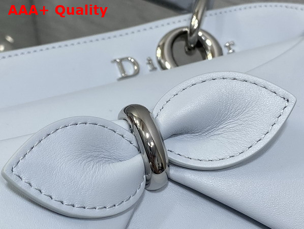 Dior Large Mydior Top Handle Bag in Ice Blue Lambskin Replica