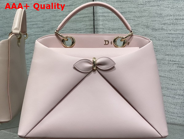 Dior Large Mydior Top Handle Bag in Soupir Pink Lambskin Replica