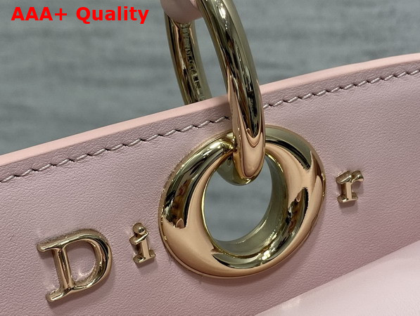 Dior Large Mydior Top Handle Bag in Soupir Pink Lambskin Replica