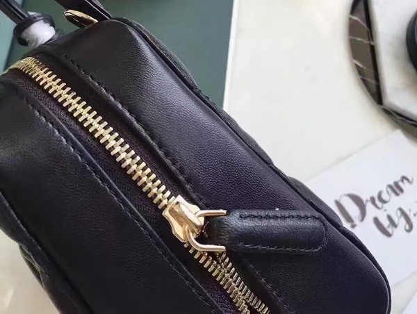 Dior Lily Bag in Black Cannage Lambskin for Sale