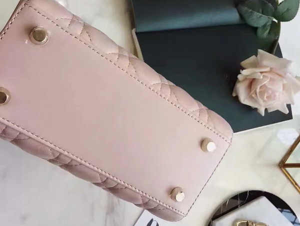 Dior Lily Bag in Pink Cannage Lambskin for Sale