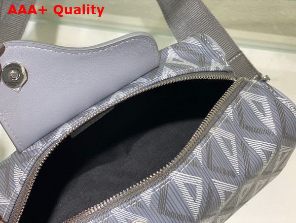 Dior Lingot 22 Bag Dior Gray CD Diamond Canvas Replica