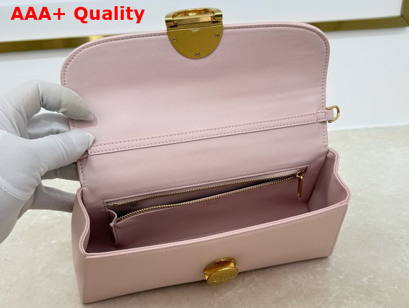 Dior Medaillon Pouch in Ballet Pink Smooth Calfskin Replica