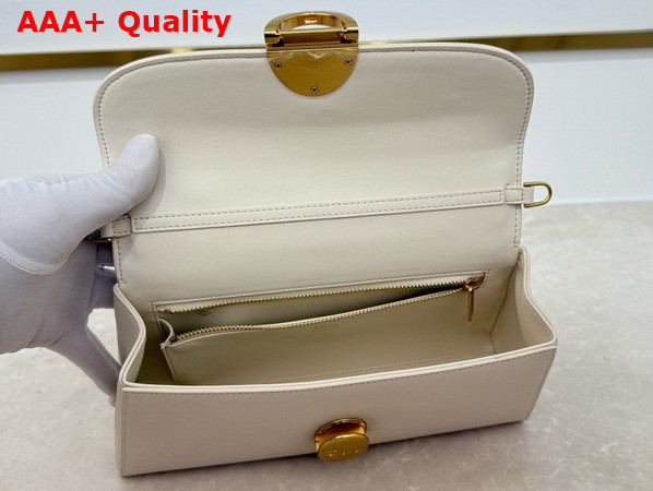 Dior Medaillon Pouch in Beige Smooth Calfskin Replica