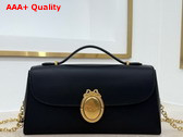 Dior Medaillon Pouch in Black Smooth Calfskin Replica
