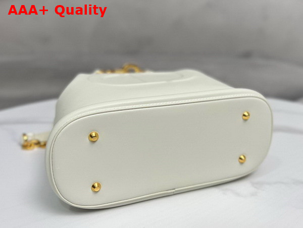 Dior Medium Cest Dior Bag Latte CD Embossed Calfskin Replica