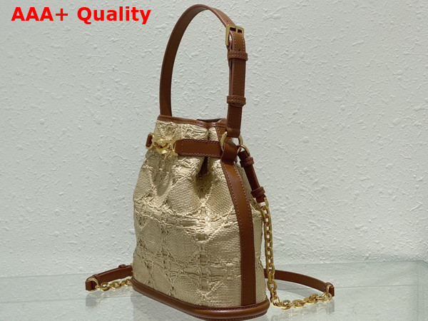 Dior Medium Cest Dior Bag Natural Cannage Raffia Replica