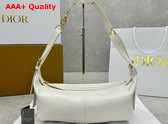 Dior Medium D Journey Bag in Vintage Smooth Calfskin Latte Flat Macrocannage Replica