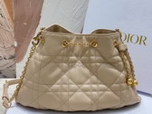 Dior Medium Dior Ammi Bag Beige Supple Macrocannage Lambskin Replica