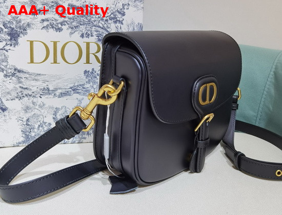 Dior Medium Dior Bobby Bag Black Box Calfskin Replica