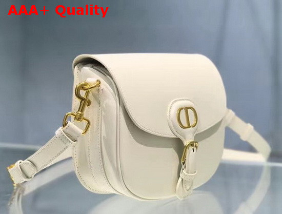 Dior Medium Dior Bobby Bag White Box Calfskin Replica