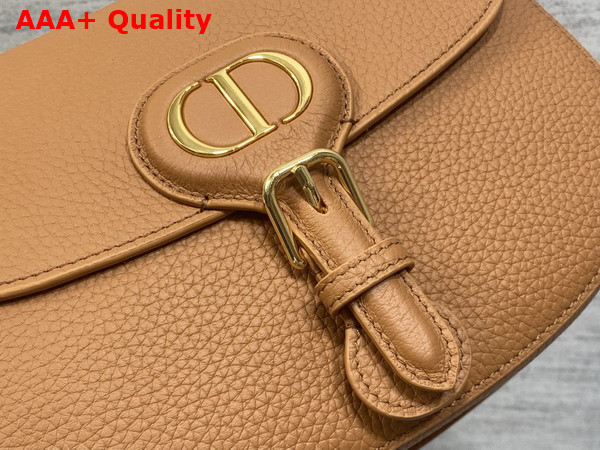 Dior Medium Dior Bobby Bag in Camel Grained Calfskin Replica