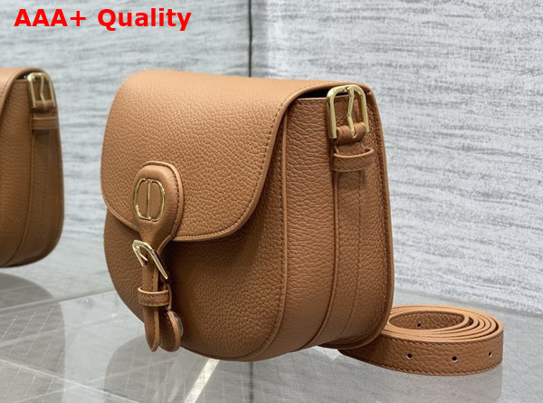 Dior Medium Dior Bobby Bag in Camel Grained Calfskin Replica