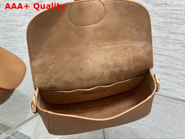 Dior Medium Dior Bobby Bag in Camel Grained Calfskin Replica