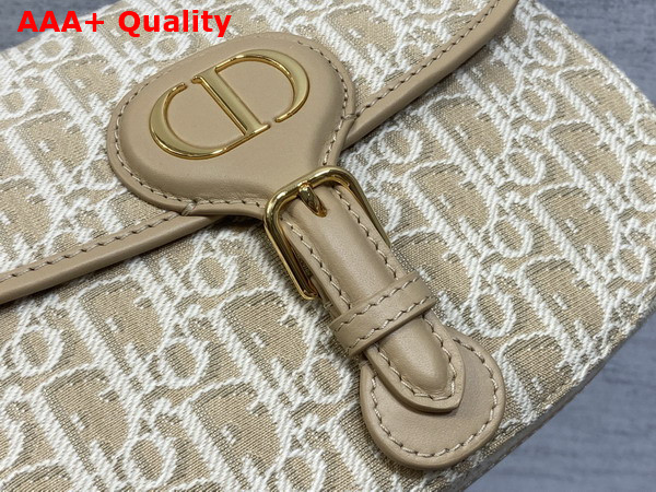 Dior Medium Dior Bobby Bag in Natural Dior Oblique Jacquard Replica