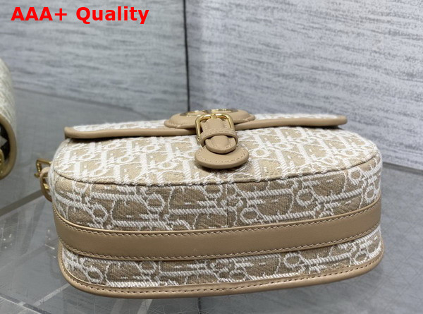 Dior Medium Dior Bobby Bag in Natural Dior Oblique Jacquard Replica