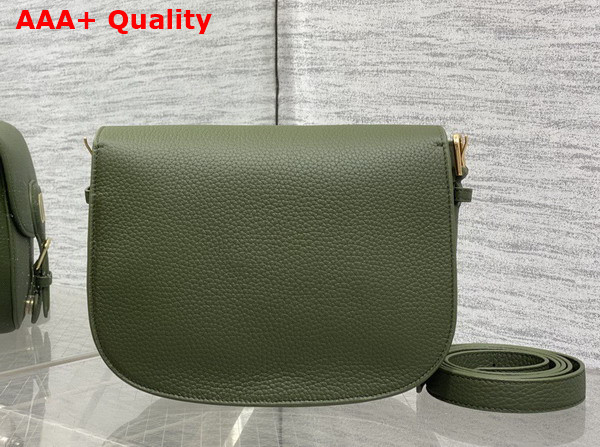 Dior Medium Dior Bobby Bag in Olive Grained Calfskin Replica