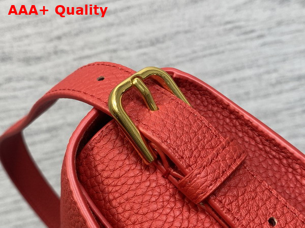 Dior Medium Dior Bobby Bag in Red Grained Calfskin Replica