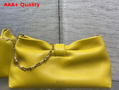 Dior Medium Dior Bow Bag in Buttercup Lambskin Replica