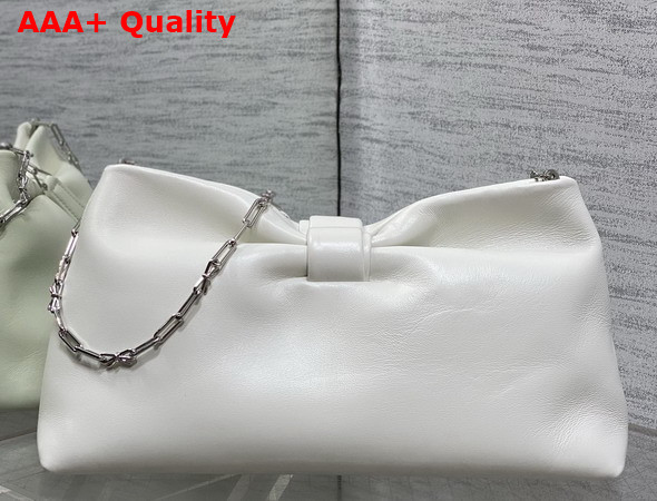 Dior Medium Dior Bow Bag in Latte Lambskin Replica