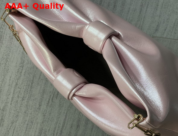 Dior Medium Dior Bow Bag in Pearl Pink Lambskin Replica