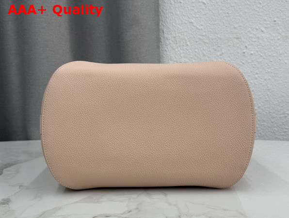 Dior Medium Dior Medaillon Bucket Bag in Pink Grained Calfskin Replica