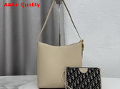 Dior Medium Dior Medaillon Bucket Bag in Trench Grained Calfskin Replica