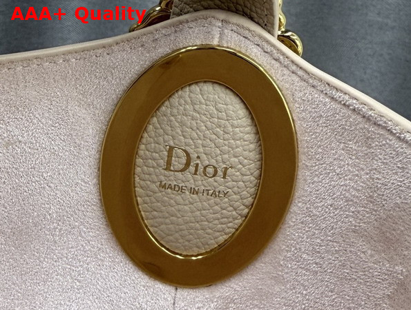 Dior Medium Dior Medaillon Bucket Bag in Trench Grained Calfskin Replica