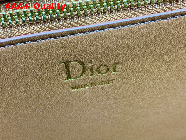 Dior Medium Dior Medaillon Flap Bag in Marron Bobby Grained Calfskin Replica