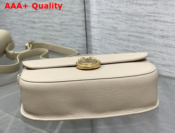 Dior Medium Dior Medaillon Flap Bag in Trench Grained Calfskin Replica