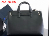 Dior Medium Dior Normandie Tote Bag in Black Dior Icons Calfskin Replica