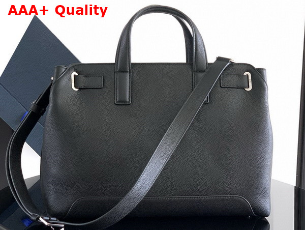 Dior Medium Dior Normandie Tote Bag in Black Dior Icons Calfskin Replica