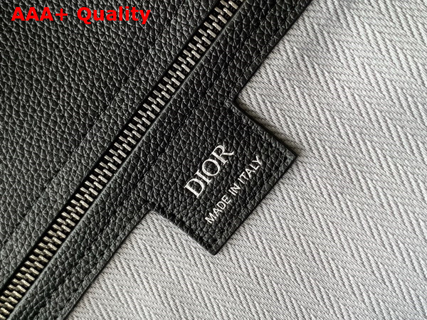 Dior Medium Dior Normandie Tote Bag in Black Dior Icons Calfskin Replica