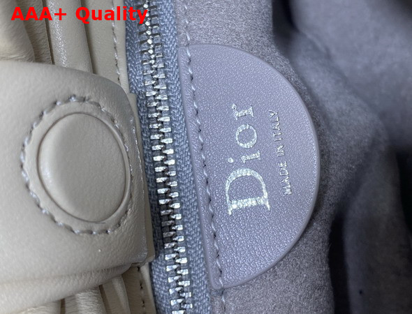 Dior Medium Dior Row Bag in Beige Lambskin Replica