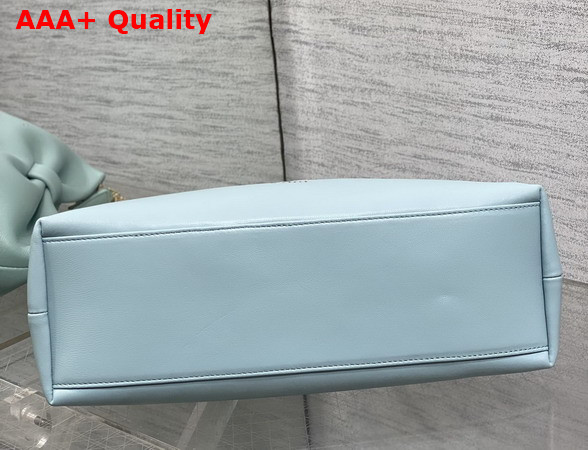 Dior Medium Dior Row Bag in Bleu Tourmaline Lambskin Replica