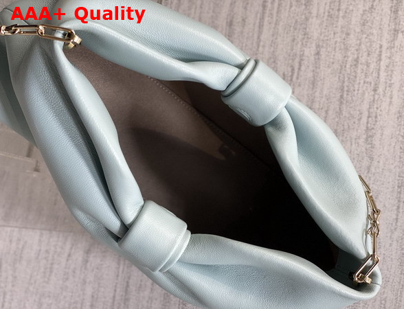 Dior Medium Dior Row Bag in Bleu Tourmaline Lambskin Replica