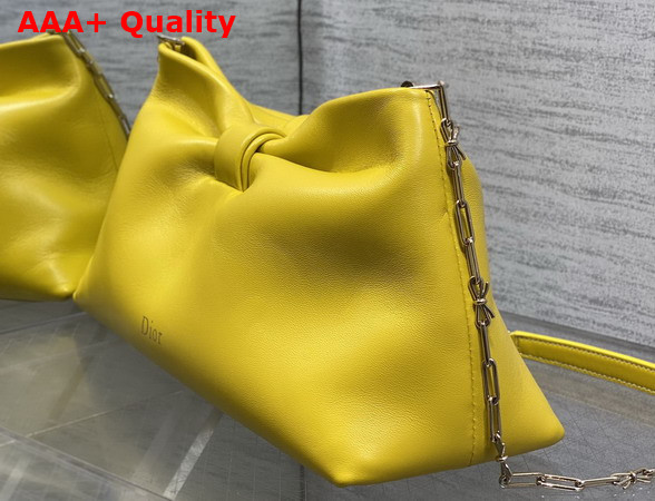 Dior Medium Dior Row Bag in Buttercup Lambskin Replica