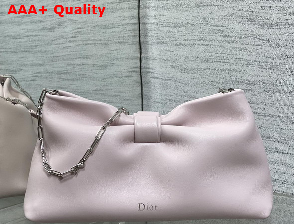 Dior Medium Dior Row Bag in Rose Songe Lambskin Replica