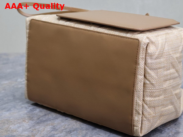 Dior Medium Dior Toujours Bag in Beige Graphic Cannage Raffia Replica