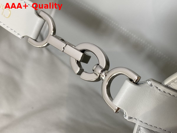 Dior Medium Dior Toujours Bag in Cloud Gray Macrocannage Calfskin Replica