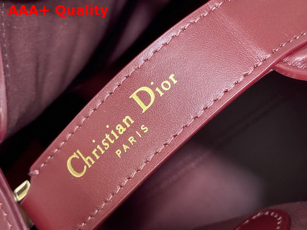 Dior Medium Dior Toujours Bag in Plum Macrocannage Calfskin Replica